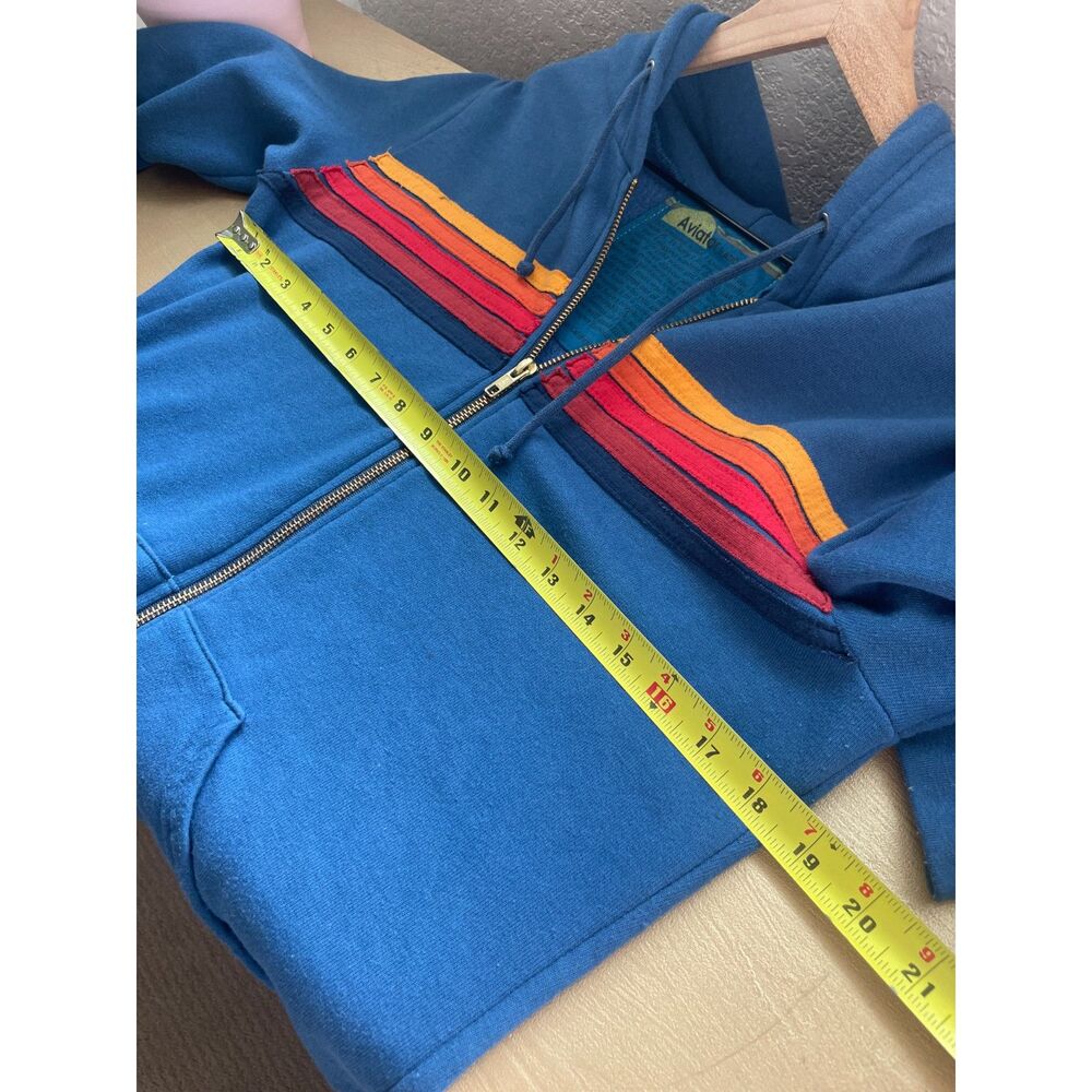 Aviator Nation 5 STRIPE HOODIE, Size Small - Picture 8 of 8